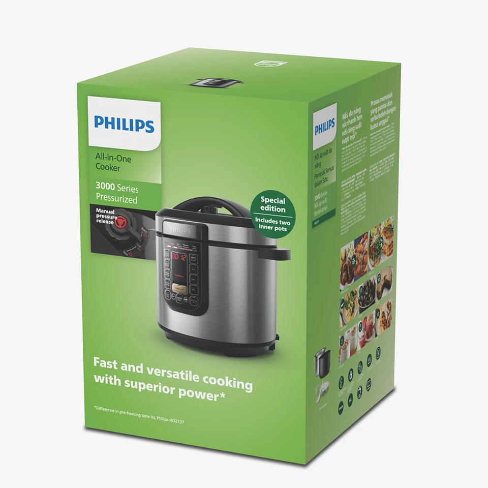 Nồi áp suất đa năng Philips HD2237/66