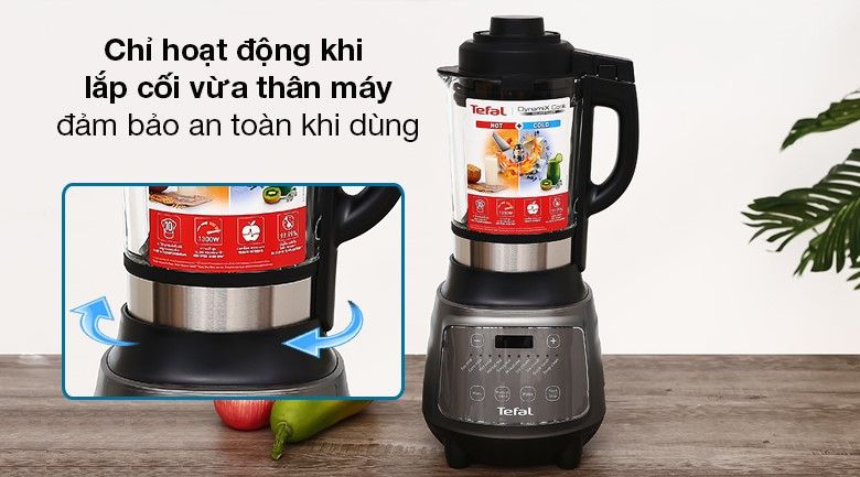 Máy làm sữa hạt đa năng Tefal BL967B66 - Tính an đảm bảo an toàn khi sử dụng