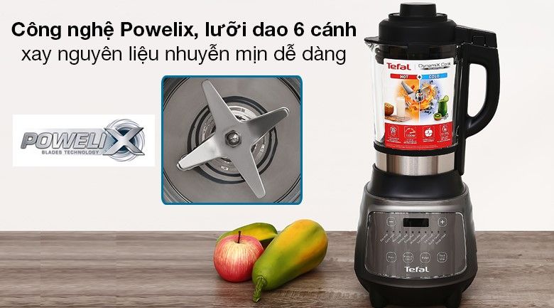 Máy làm sữa hạt đa năng Tefal BL967B66 - Lưỡi dao 6 cánh