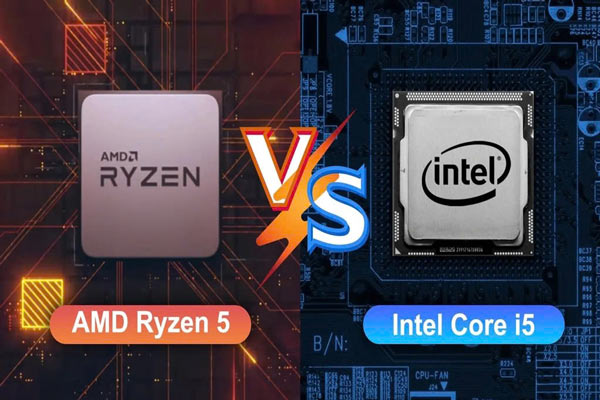 Lựa chọn chip CPU cho văn phòng: Intel Core i5 với AMD Ryzen 5