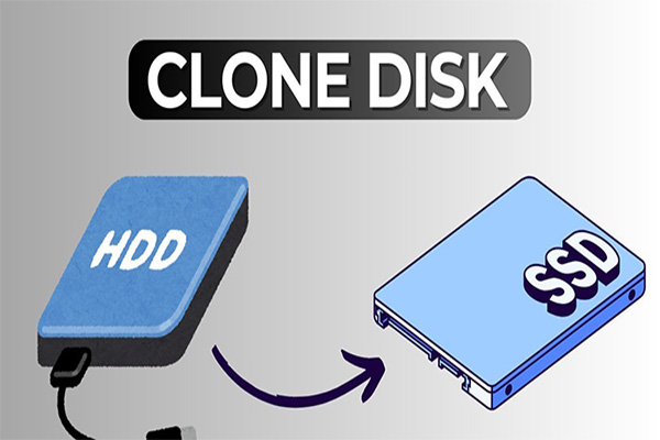 Không clone được hệ điều hành sang SSD
