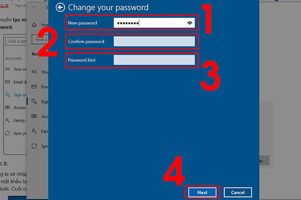 Các loại mật khẩu và phương thức đăng nhập trên Windows