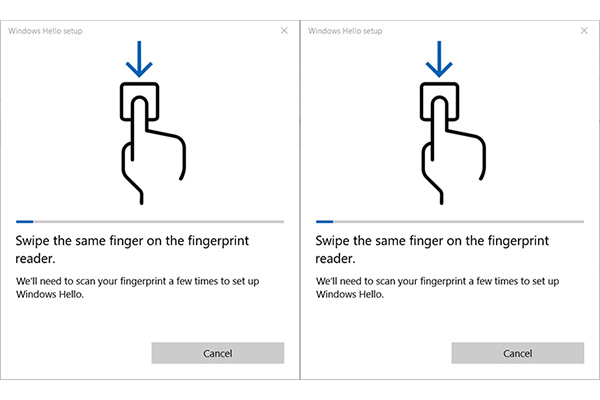 Gỡ hoặc thay đổi Windows Hello (PIN, vân tay)