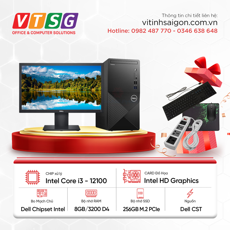 Bộ Dell Vostro Tower – AL08
