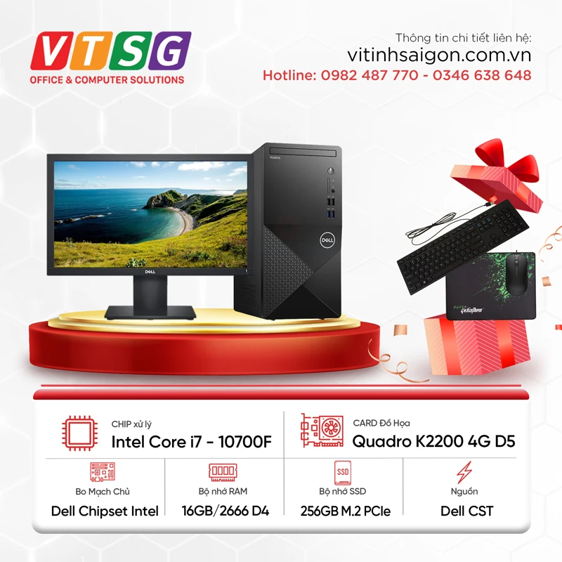 Bộ PC Dell Gen 10 Design – VT10