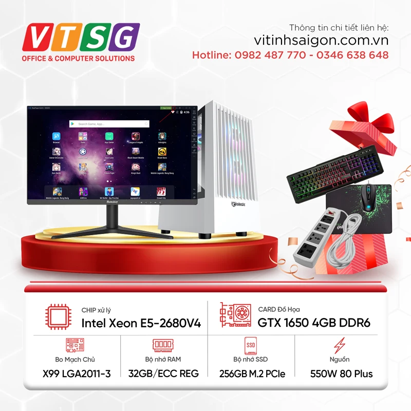 Bộ PC WorkStation GE02