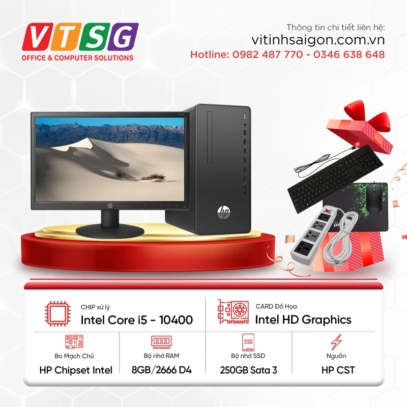 Máy Tính Bộ HP Gen 10 – VT07