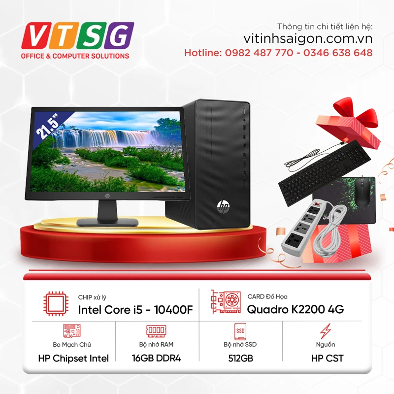 Máy Tính Bộ HP Gen 10 – VT08