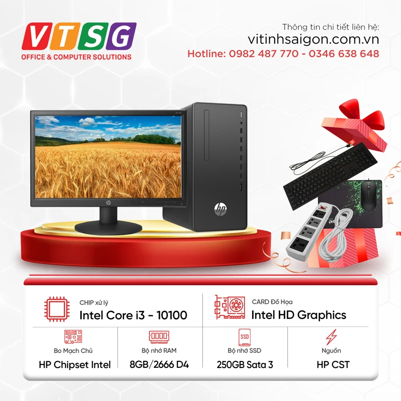 Máy Tính Bộ HP Gen 10 – VT10