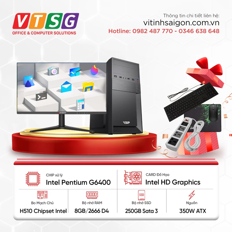 Máy Tính Bộ Văn Phòng CH01