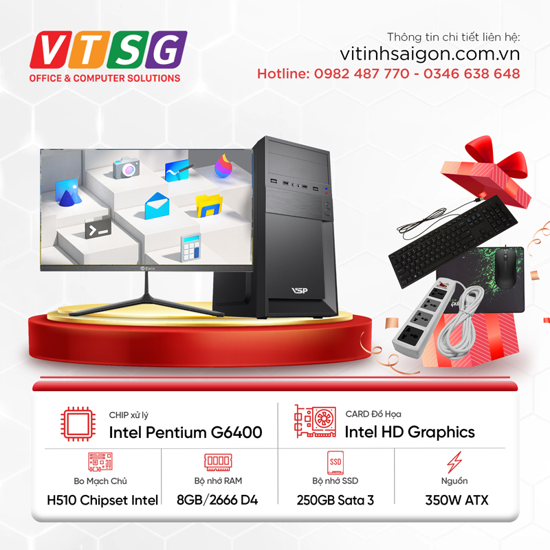 Máy Tính Bộ Văn Phòng CH01