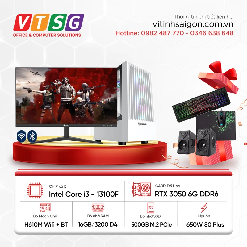 Máy Tính Chơi Game Thế Hệ 13 i3-13F 01