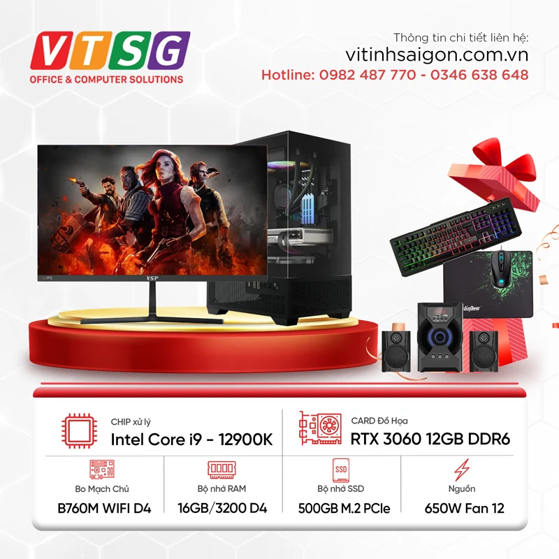 Máy Tính Chơi Game i9 - 12900K