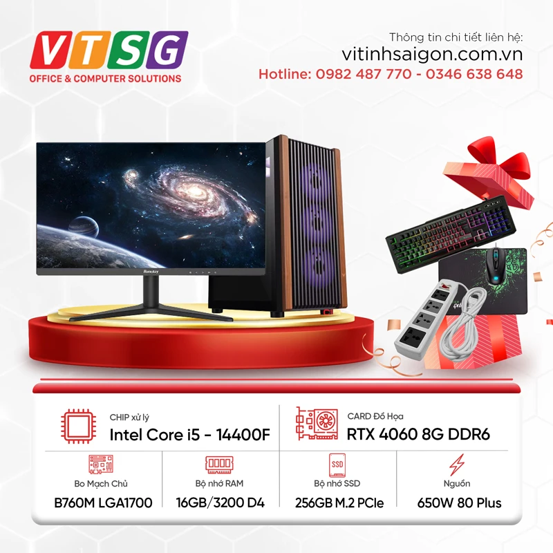Máy Tính Đồ Họa Thế Hệ 14 i5-14F