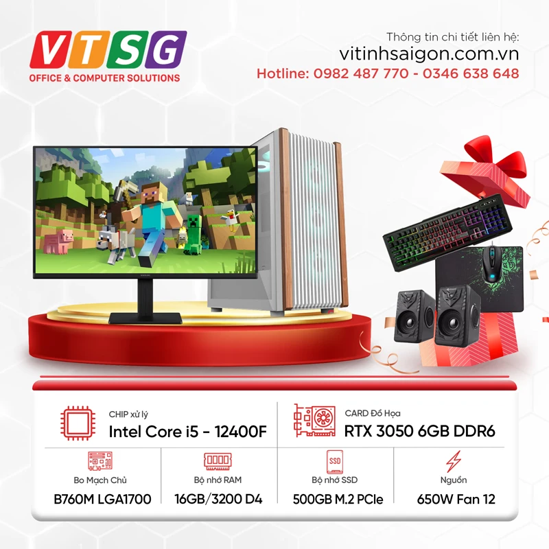 Máy Tính Gaming Thế Hệ 12 I5-12 01