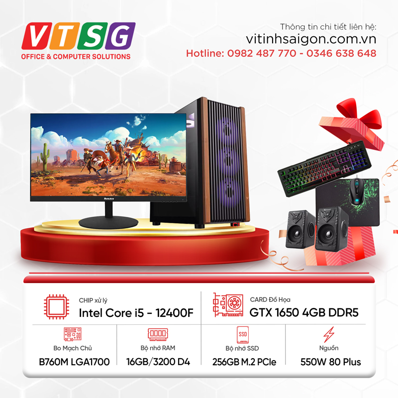 Máy Tính Gaming Thế Hệ 12 I5-12