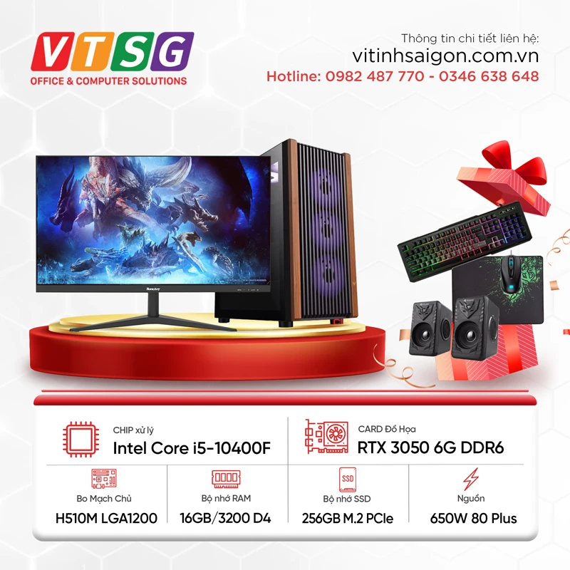 Máy bộ SG Core i5 Gen 10F
