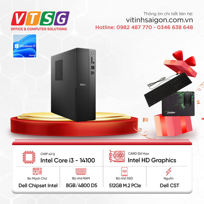 PC Dell Pro Slim Essential QVS1260