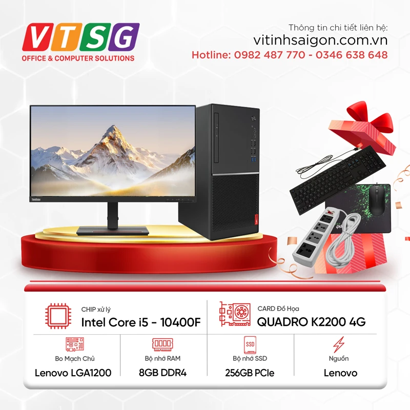 PC Đồng Bộ Lenovo Core I5-10F