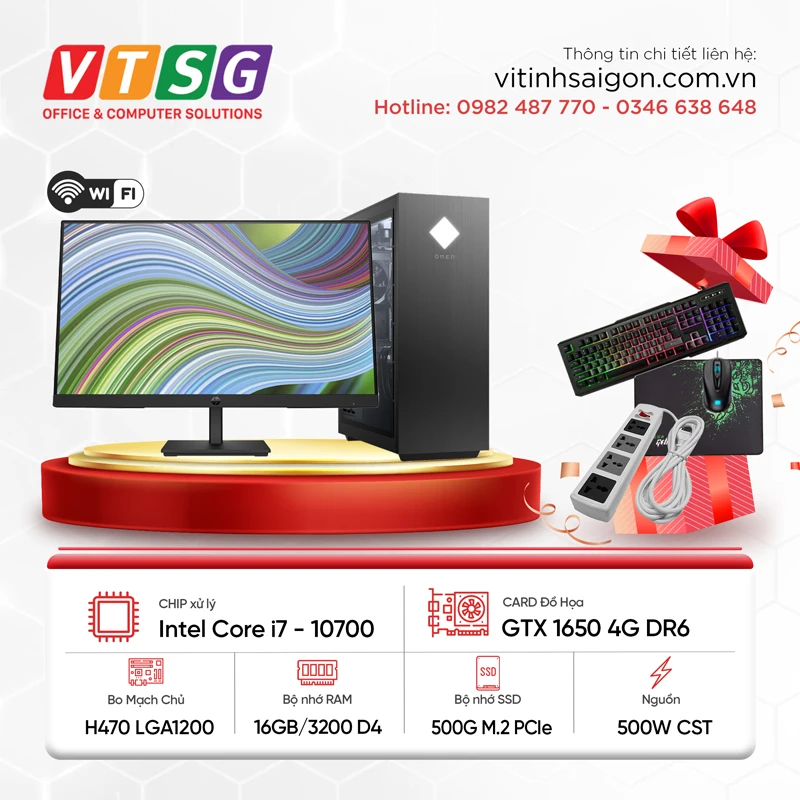 PC HP Workstations Omen 25L-I7