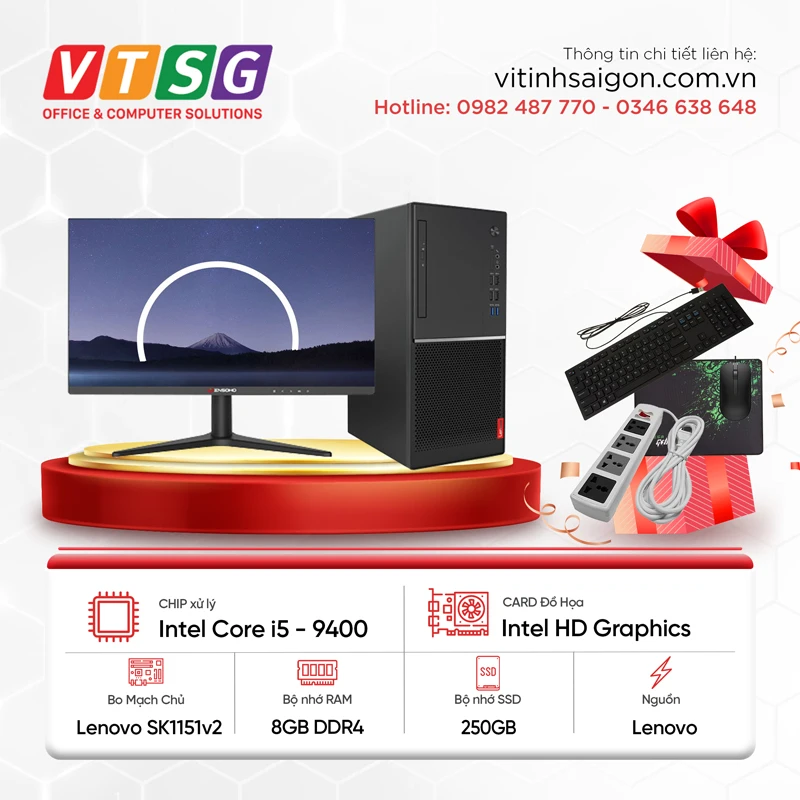 PC Lenovo i5 SSD 02 - Tặng kèm màn hình