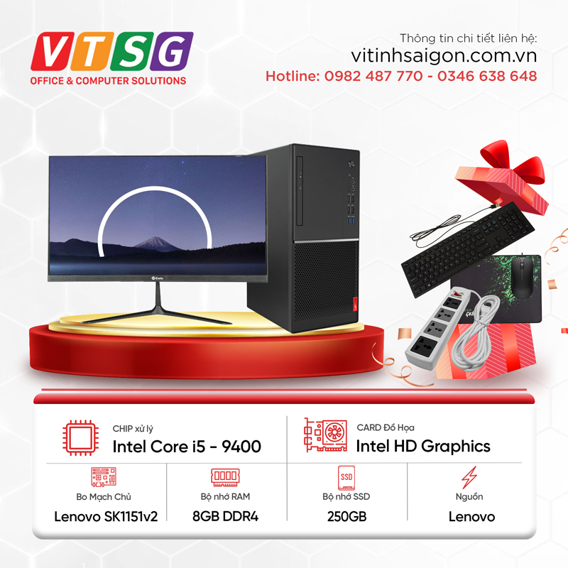 PC Lenovo i5 SSD 02 - Tặng kèm màn hình