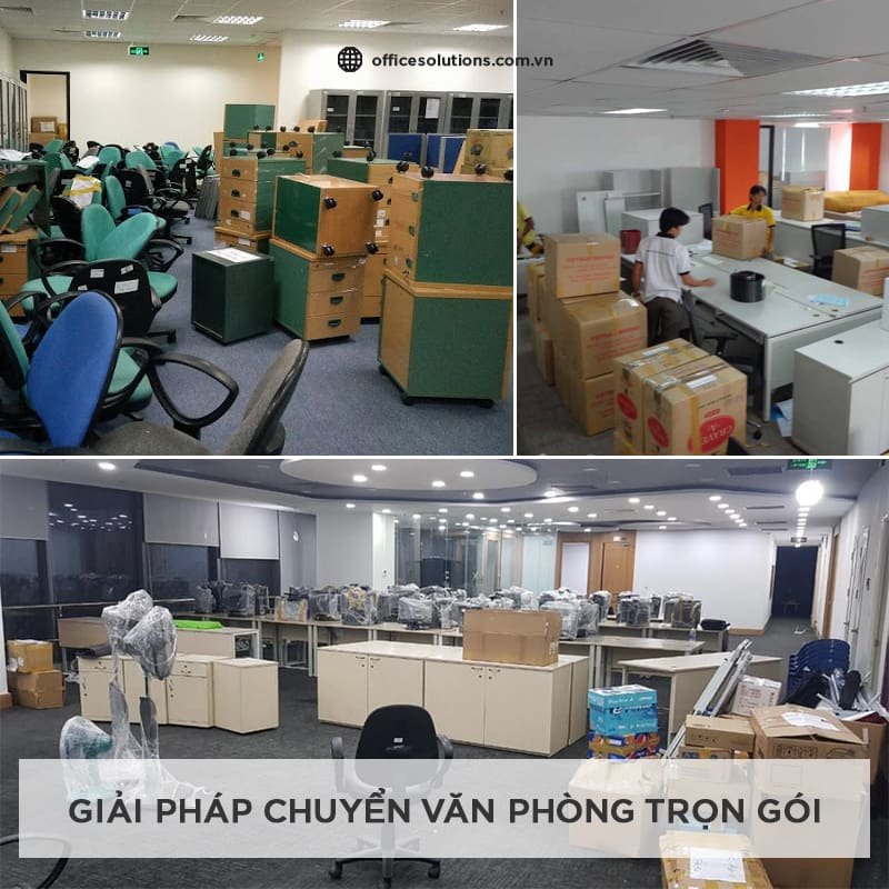 Giải pháp chuyển văn phòng trọn gói