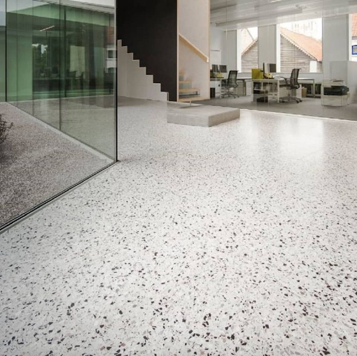 Gạch lát nền Terrazzo đã dần được ứng dụng trong nhiều công trình thi công lớn