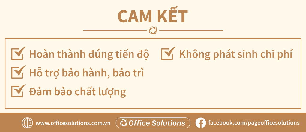 Cam kết của OSG về trang trí văn phòng