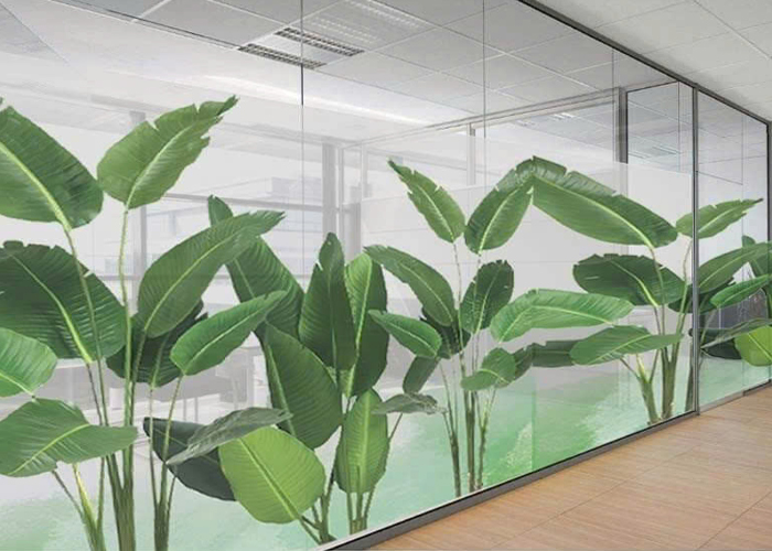 Quy trình lắp đặt decal dán kính văn phòng