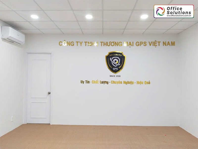 Dự án cải tạo và setup văn phòng công ty GPS Việt Nam