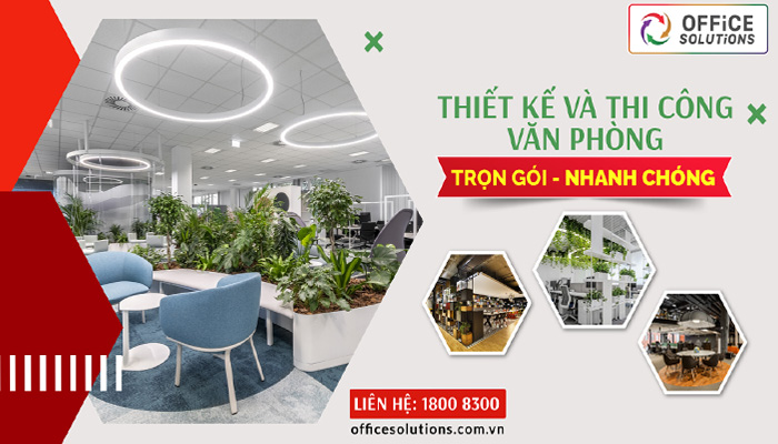 Dịch vụ thiết kế văn phòng uy tín, trọn gói - Office Solutions Group