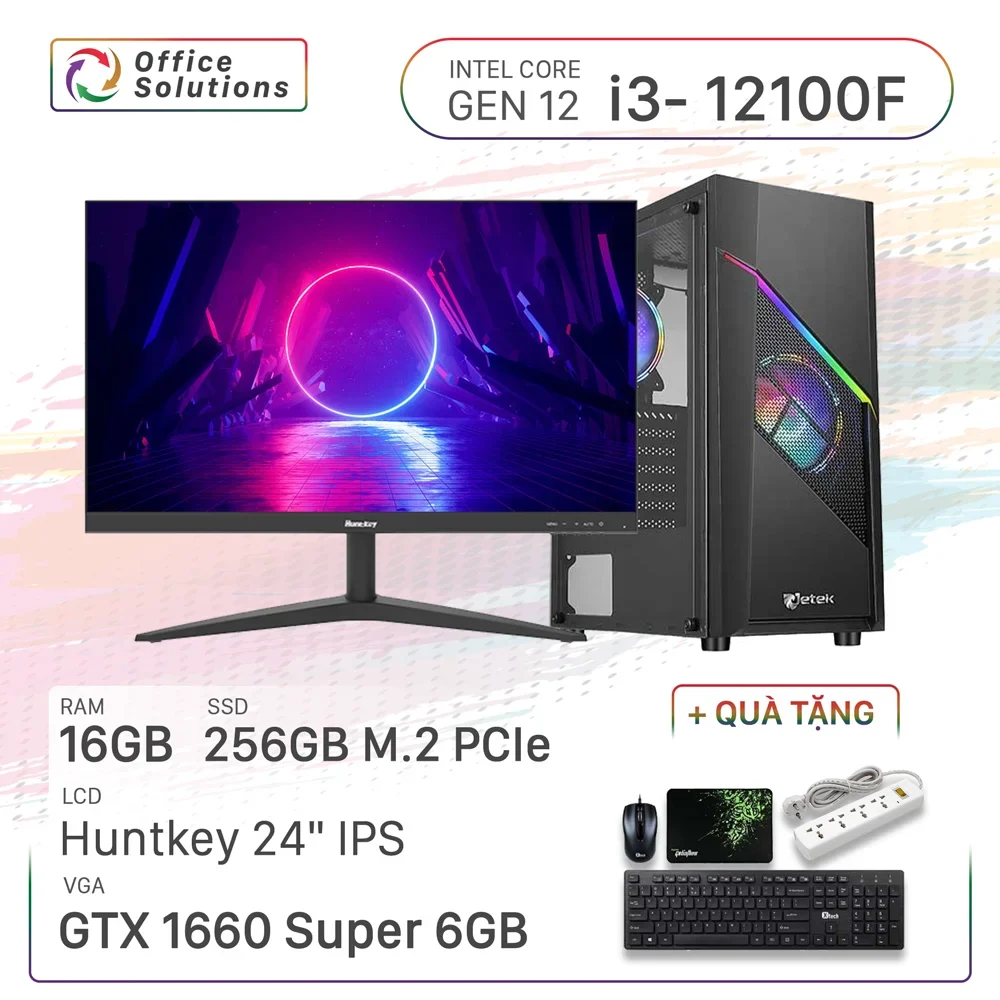 Máy Tính Đồ Họa (i3/16GB/256GB/GTX 1660)