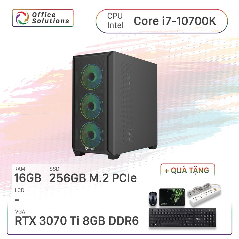 Máy Tính Đồ Họa Cao Cấp (i7/16GB/256GB/RTX 3070 Ti)