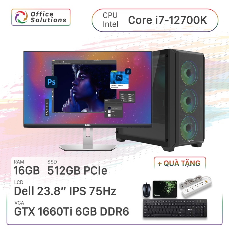 Máy Tính Đồ Họa Cao Cấp (i7/16GB/512GB/GTX 1660 Ti)