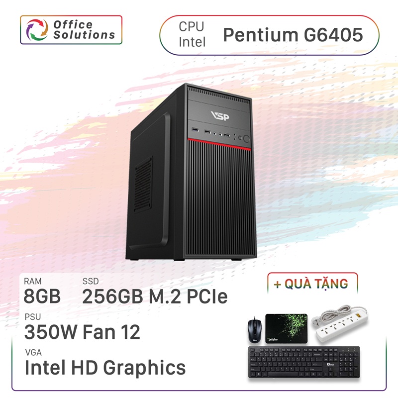 Máy Tính Văn Phòng Giá Rẻ (G6405/8GB/256GB)