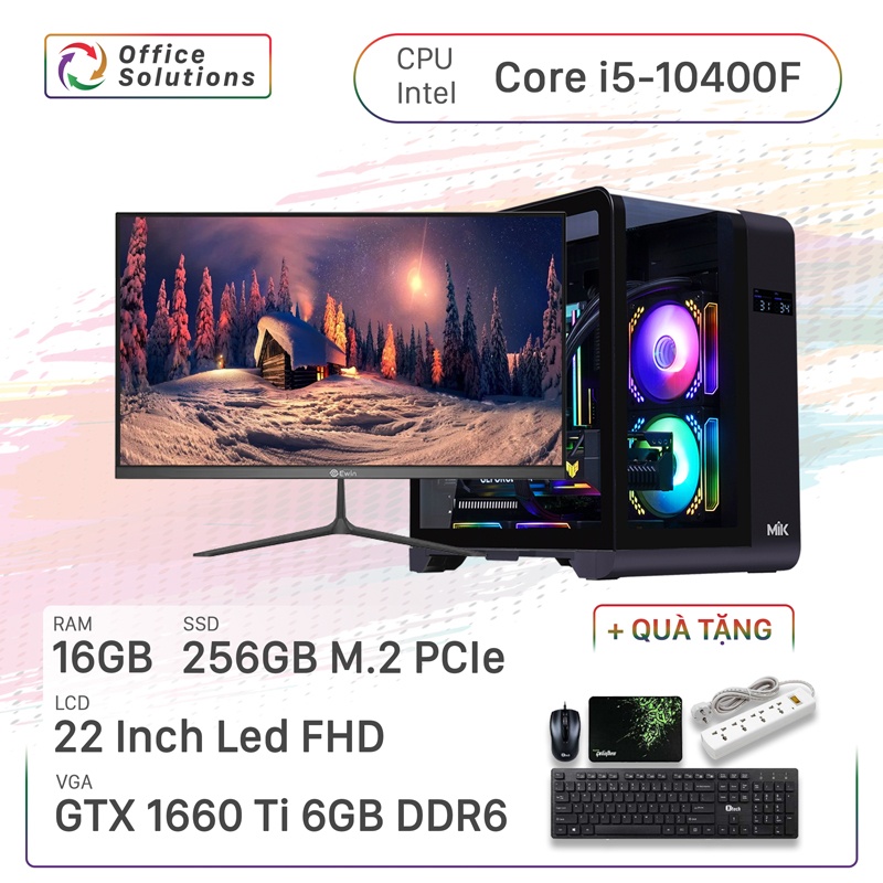 Máy Tính Đồ Họa (i5/16GB/256GB/GTX 1660 Ti)