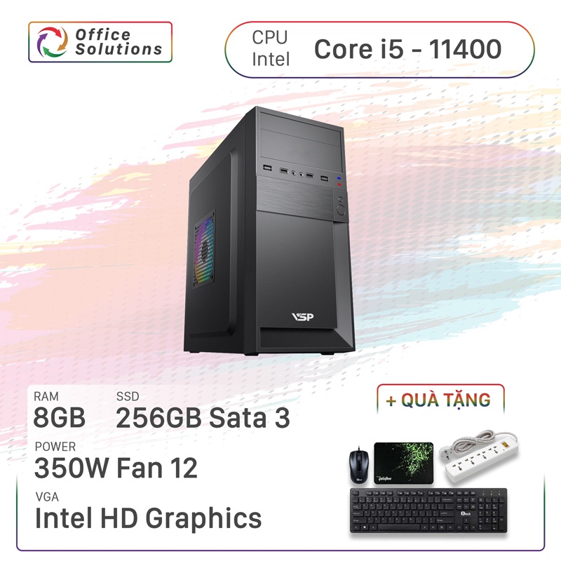 Máy Tính Văn Phòng Giá Rẻ (i5/8GB/250GB)