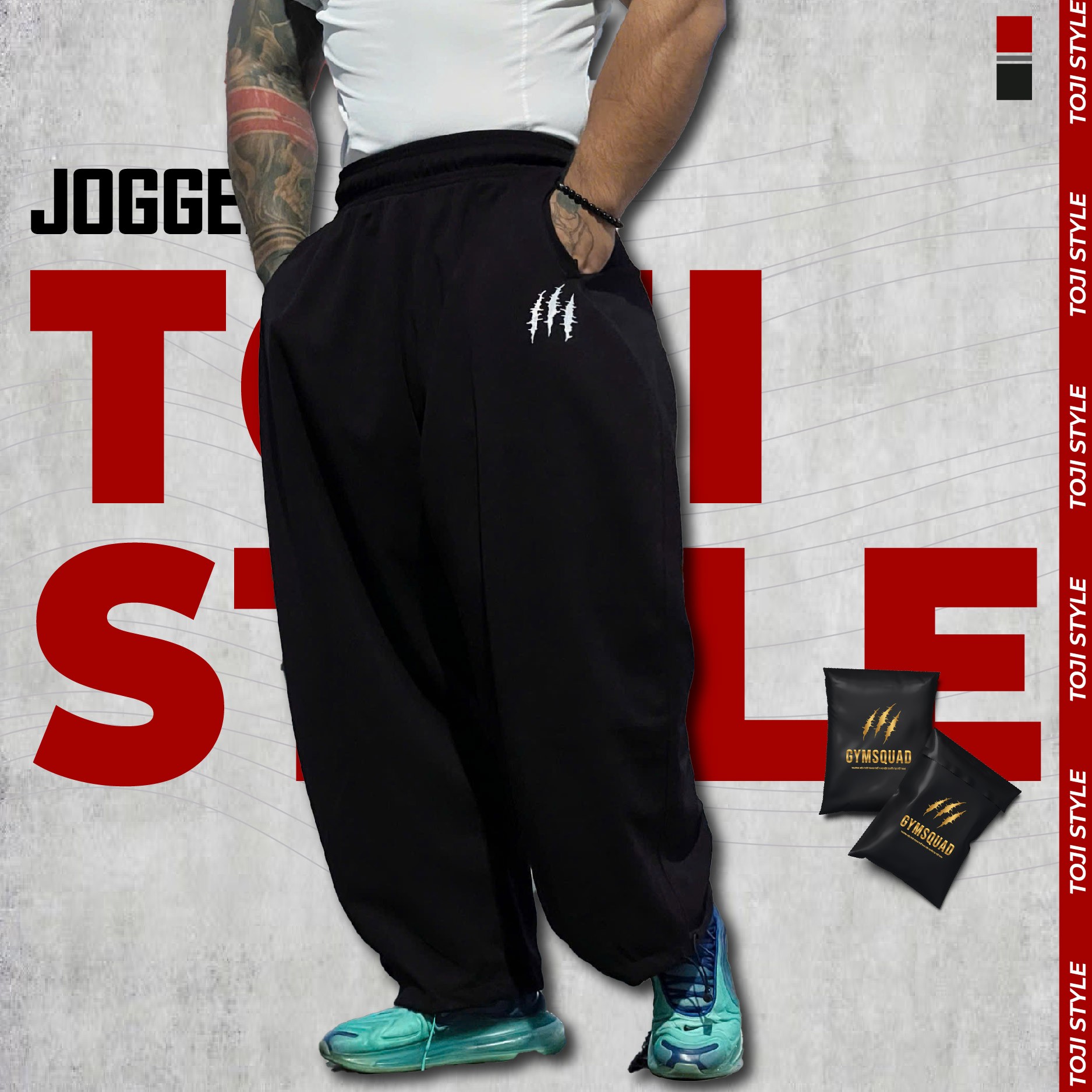 JOGGER TOJI - ĐEN