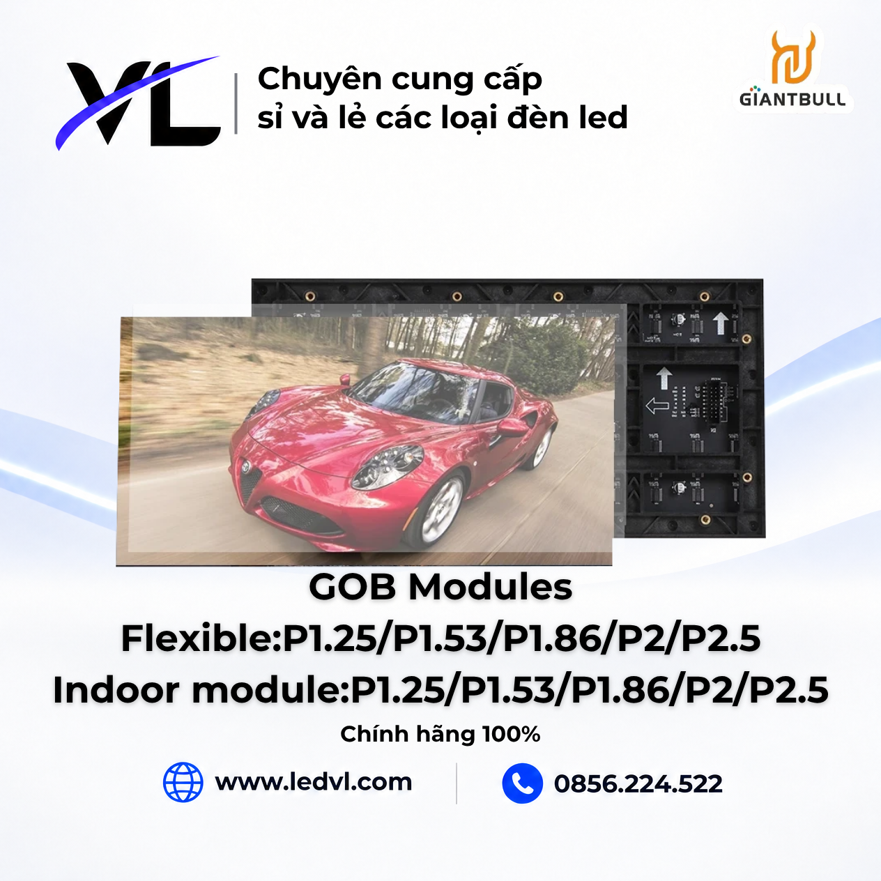 MODULE LED GOB BẢO VỆ