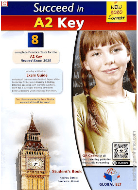 Succeed in A2 Key  - 8 Practice Test For the resied exam from 2020-duoc-ban-tai-Nhà sách Hạnh Phúc
