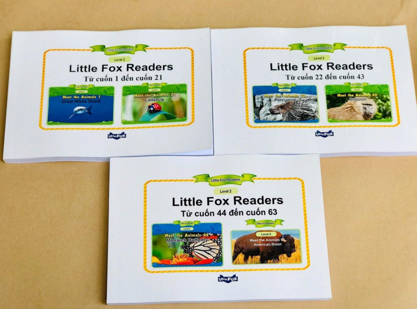 Little Fox Level 2 - Meet the animal-duoc-ban-tai-Nhà sách Hạnh Phúc