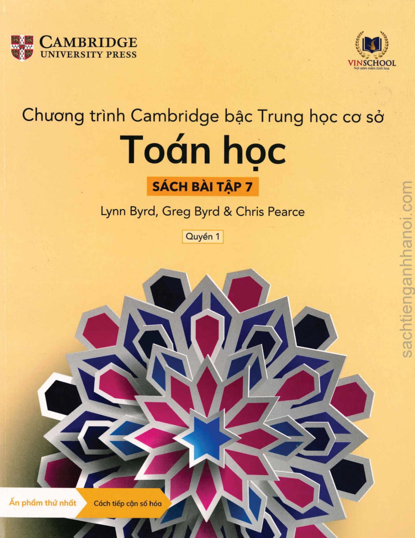 Sách Toán Cambridge song ngữ 7 - Quyển 1 - Sách bài tập-duoc-ban-tai-Nhà sách Hạnh Phúc