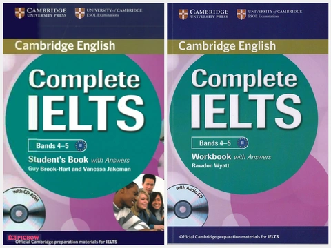 Complete IELTS bands 4-5 (SB + WB)-duoc-ban-tai-Nhà sách Hạnh Phúc