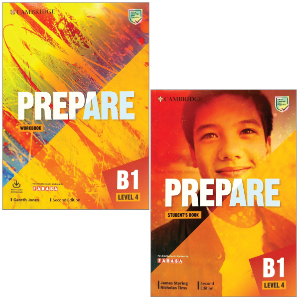 Prepare level 4 ( B1) bản 2nd Sách học +sbt-duoc-ban-tai-Nhà sách Hạnh Phúc