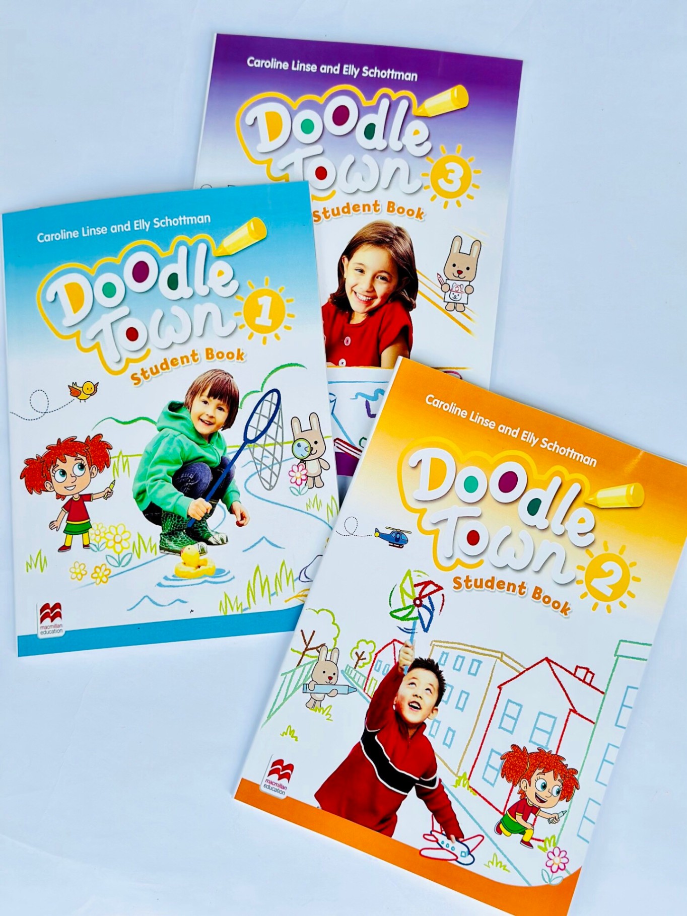 Doodle Town Level 3 ( sách học )-duoc-ban-tai-Nhà sách Hạnh Phúc