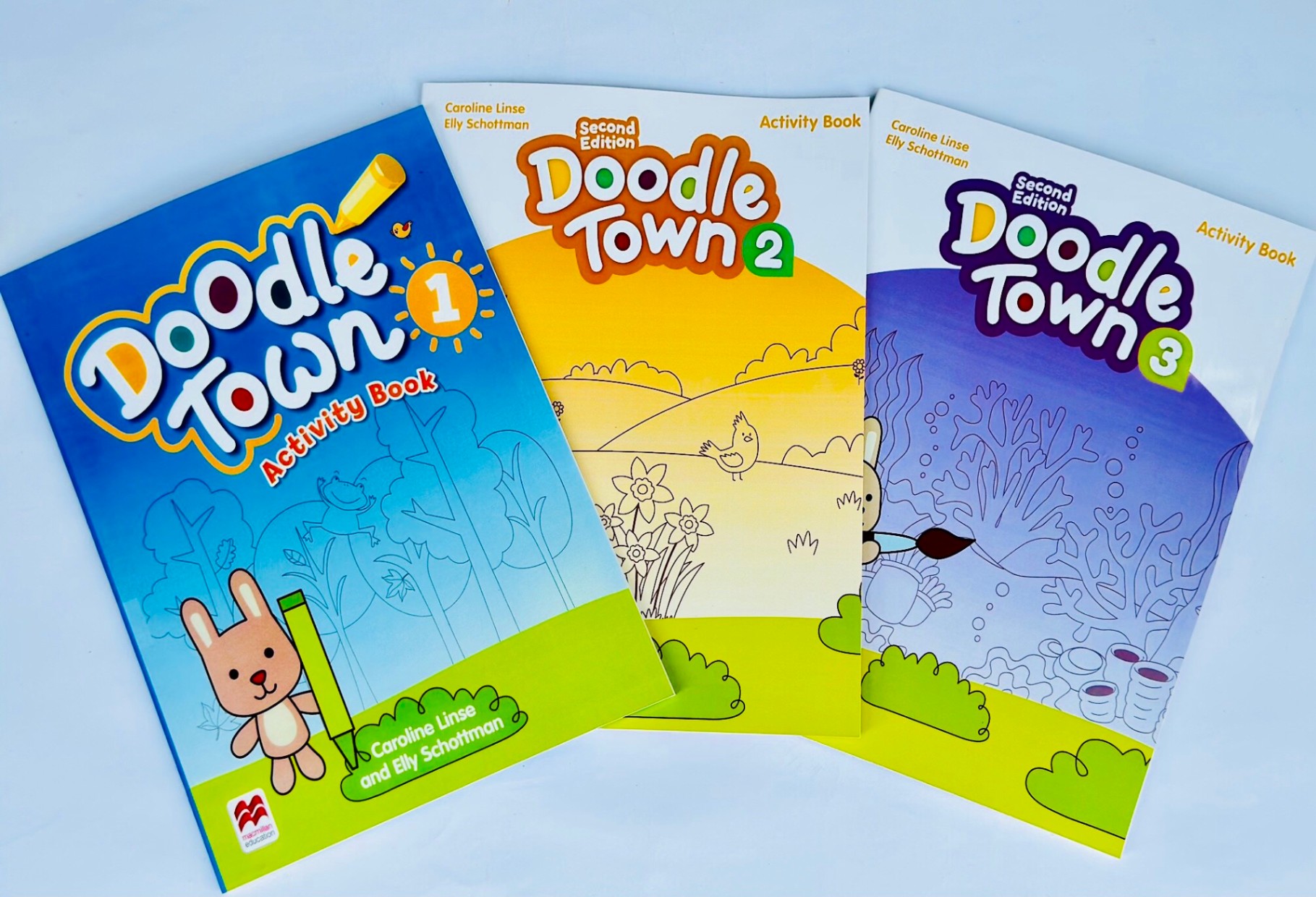 Doodle Town Level 3 ( sách bài tập)-duoc-ban-tai-Nhà sách Hạnh Phúc
