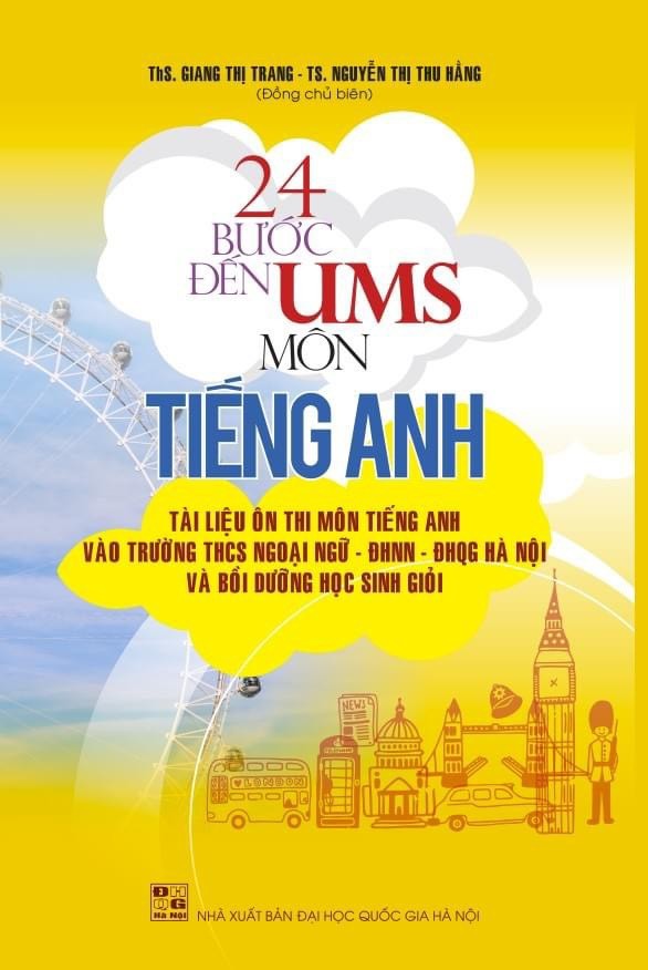 24 Bước đến UMS môn Tiếng anh-duoc-ban-tai-Nhà sách Hạnh Phúc