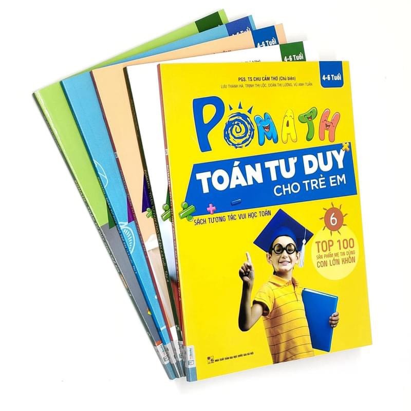 Pomath TOÁN TƯ DUY CHO TRẺ EM cuốn 6-duoc-ban-tai-Nhà sách Hạnh Phúc
