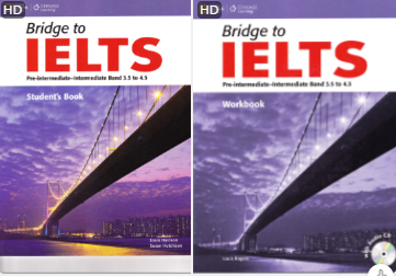 Bridge to ielts - Pre intermediate - Intermediate band 3.5 - 4.5 (SB + WB)-duoc-ban-tai-Nhà sách Hạnh Phúc